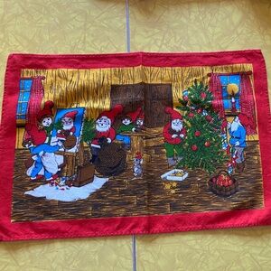Vintage Nordic Holiday Table Runner